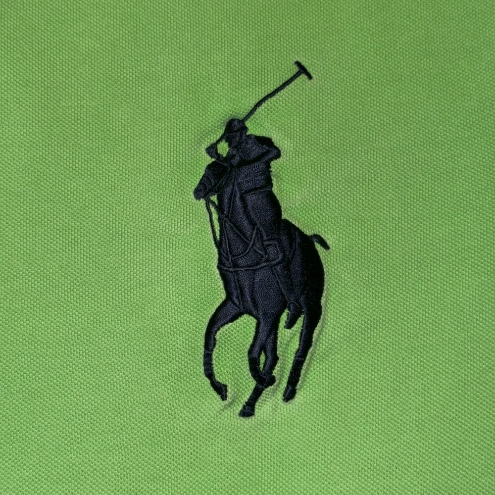 Polo Ralph Lauren Polo Green Big Pony US Open 2015 Tennis Custom Fit Mens XL